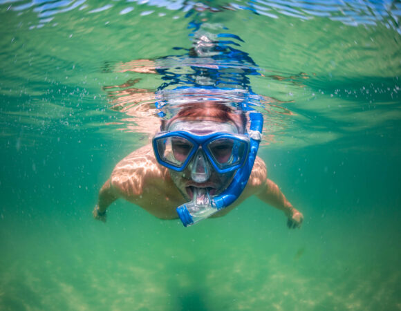 The snorkeling itself